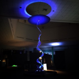 Kinetic Light Sculpture